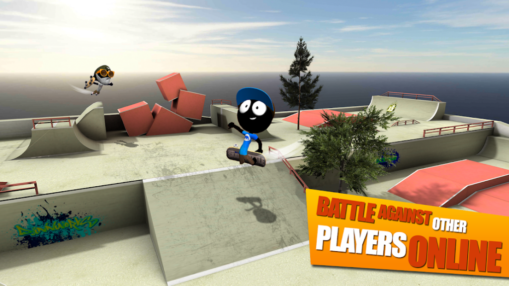 Stickman Skate Battle Mod Apk by Uptodowns.com (5)